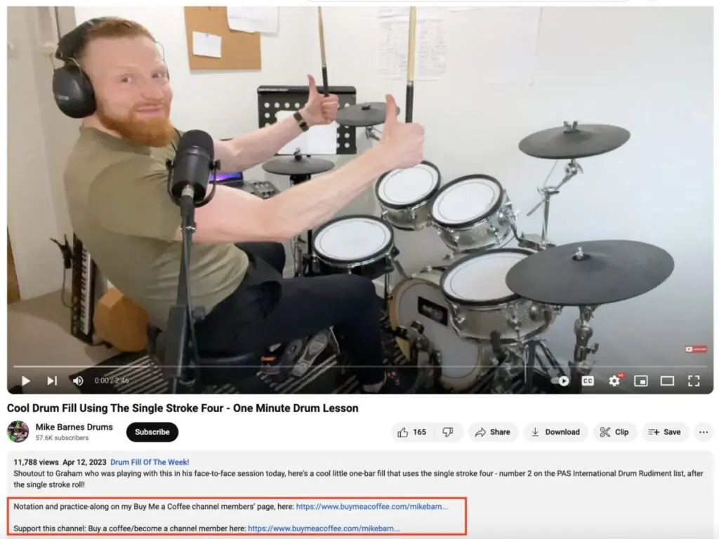 Fan Contributions Buy Me a Coffee buttons