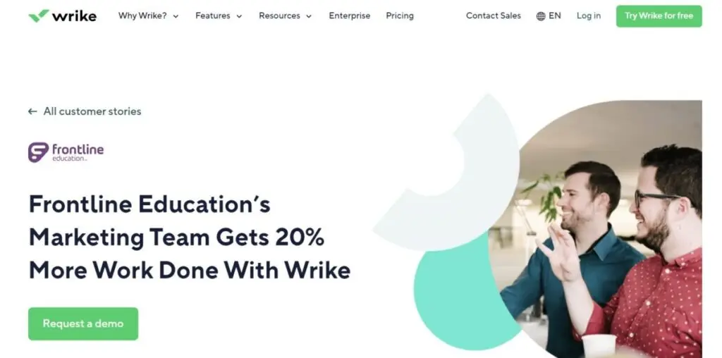 Wrike Frontline Education