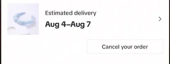 delivery date
