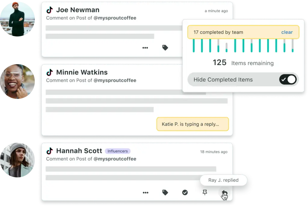 TikTok Sprout Smart Inbox