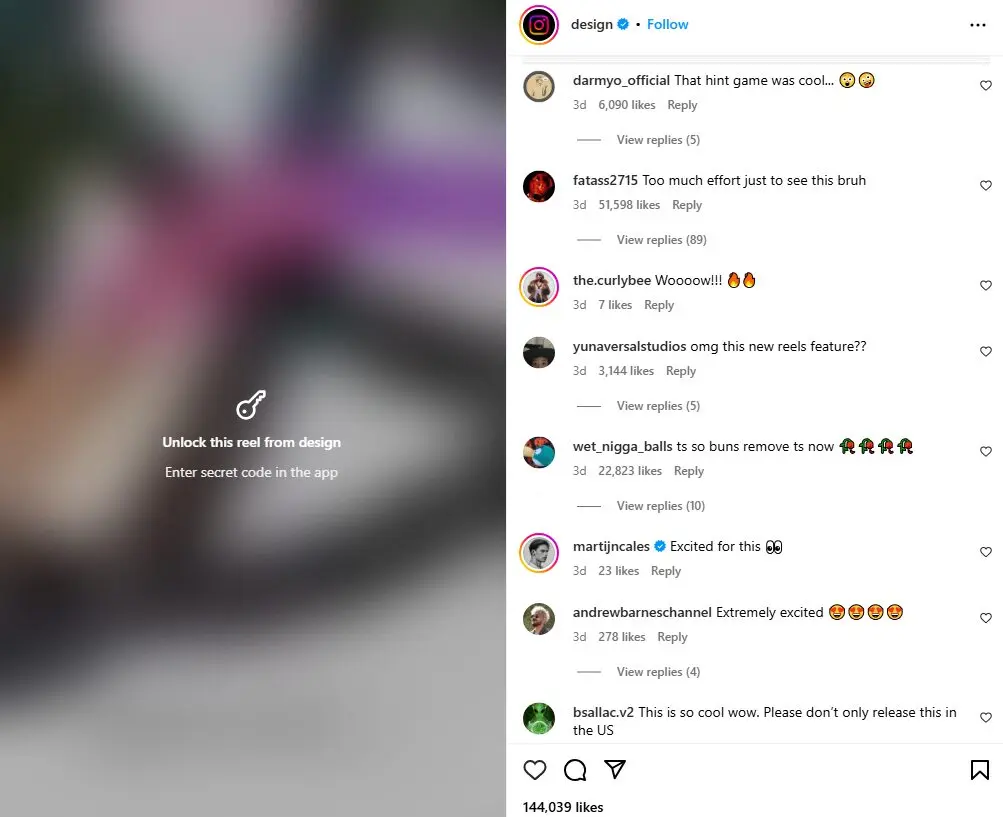 Instagram Test Feature User Reactions