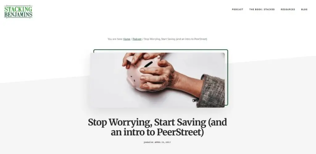 Stacking Benjamins PeerStreet Blog