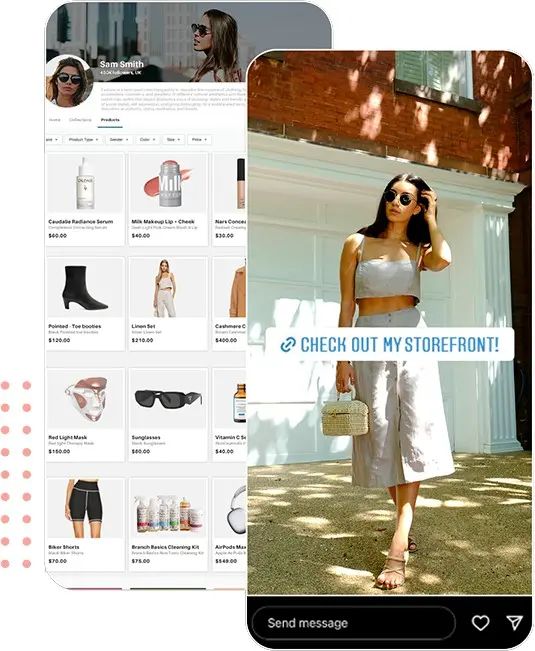 Captiv8 Branded Storefront feature