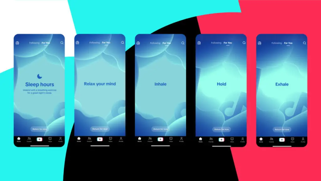 TikTok Meditation Tools For You Page