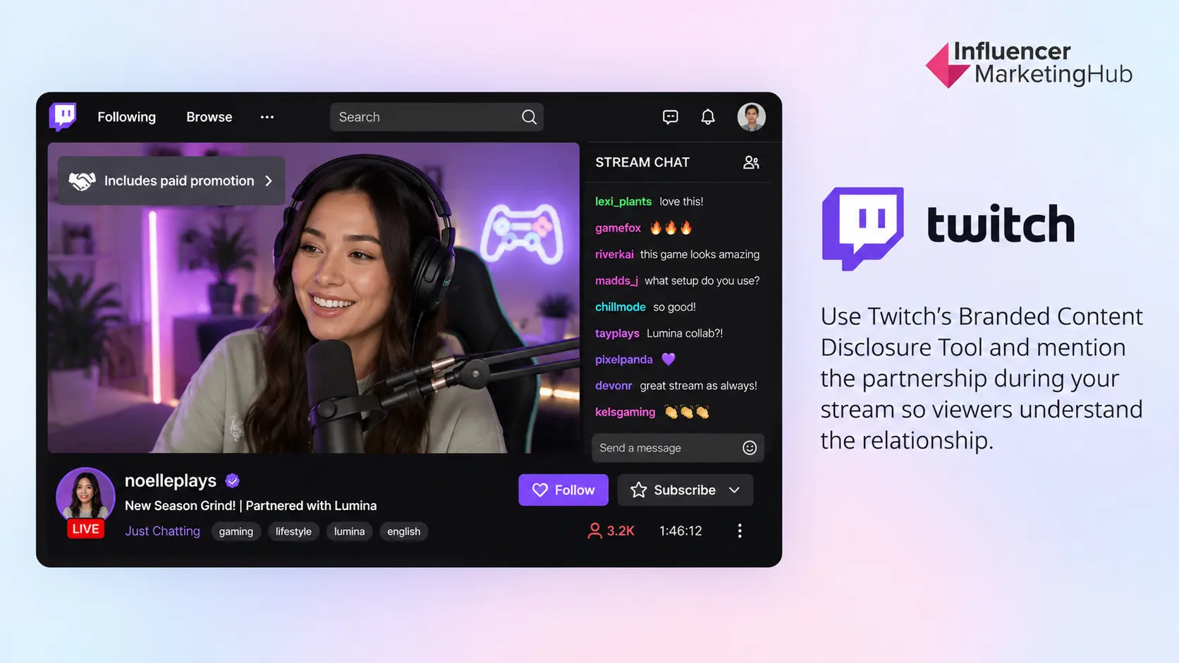 Twitch and Livestream FTC Disclosure Checklist