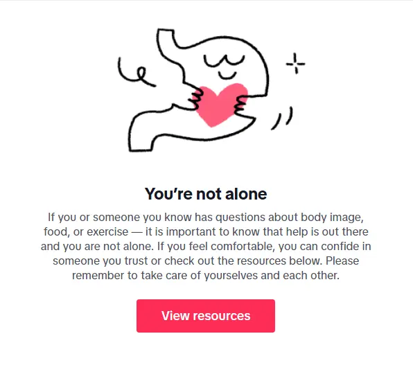 TikTok Redirect to Skinnytok Search