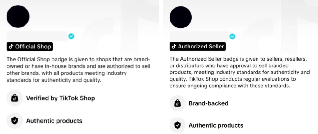 TikTok Shop New Badge System