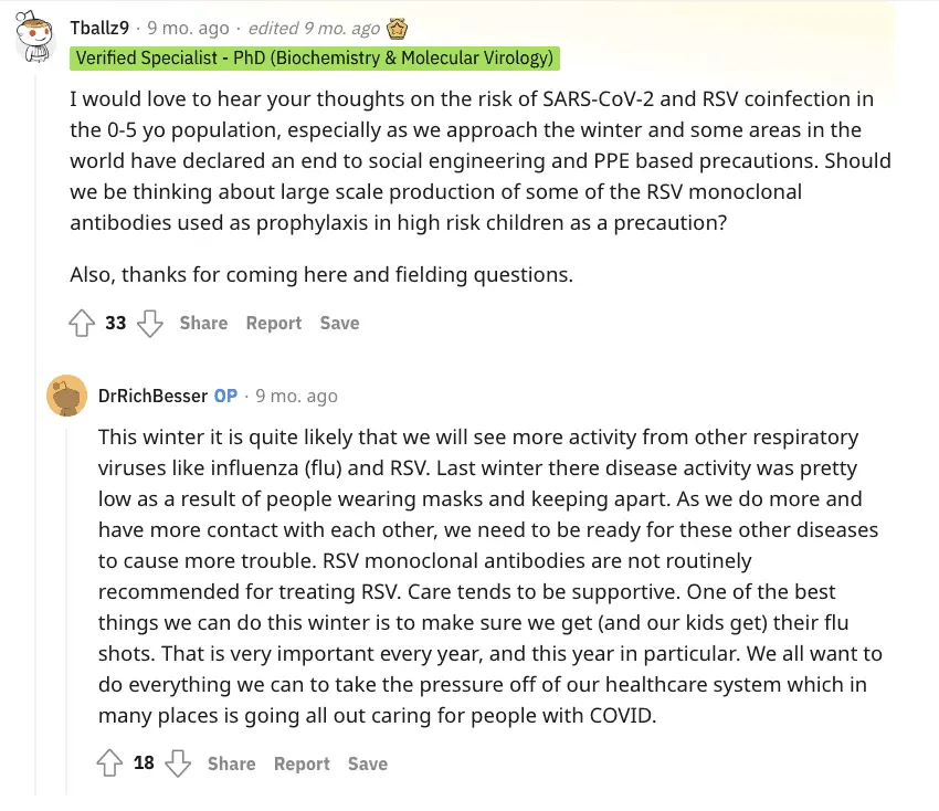 Covid Reddit AMA Campaign