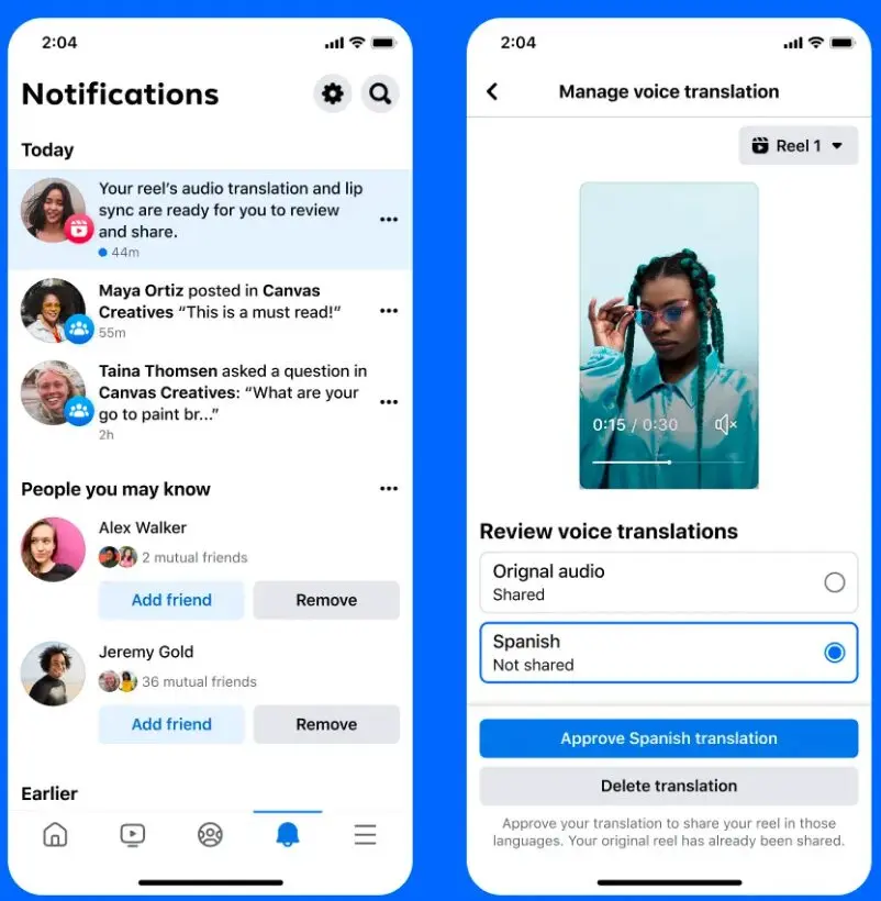 Meta AI Translator Voice Translators