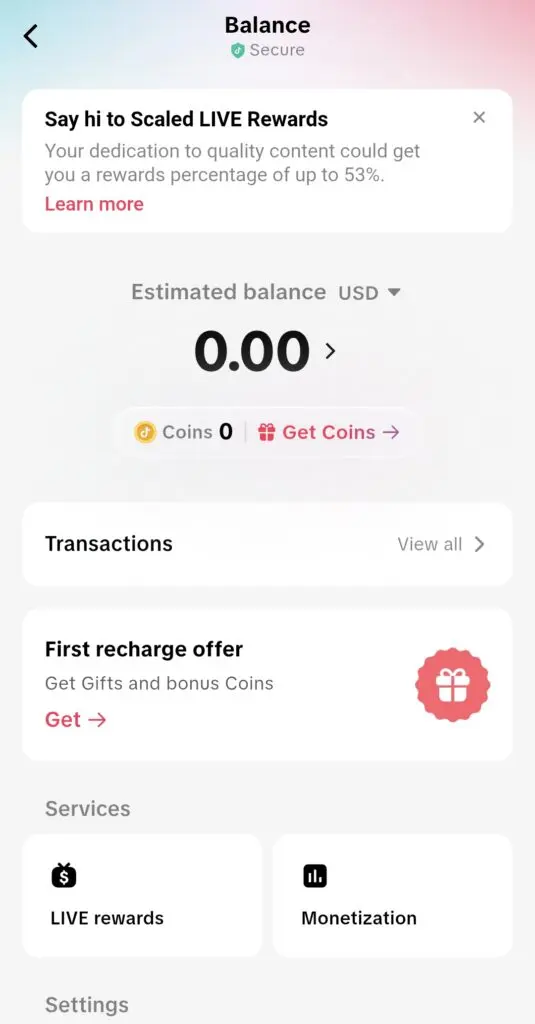 How to buy TikTok Coins through the TikTok App #2