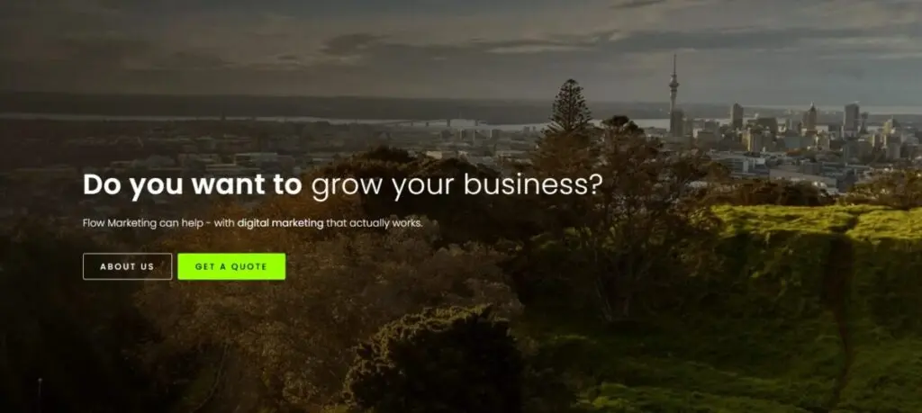 Flow Marketing Banner