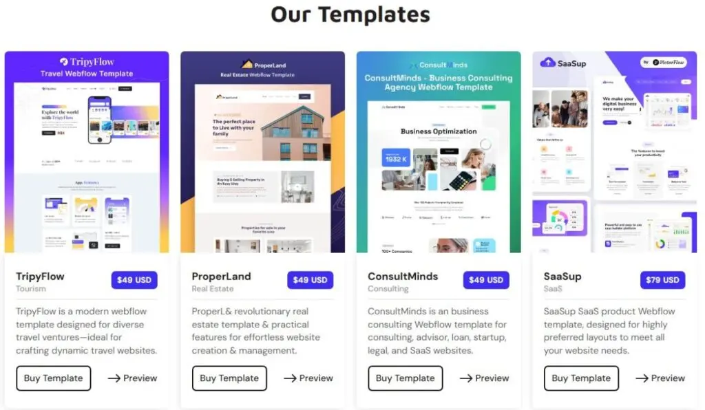 VictorFlow Templates