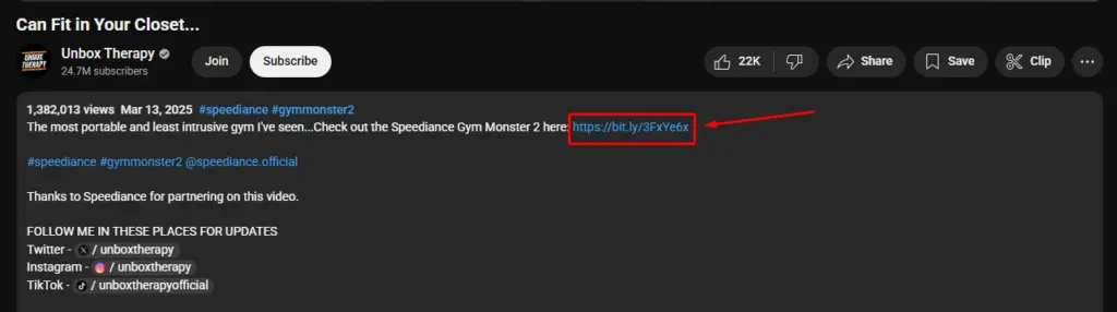 UnboxTherapy Tagging