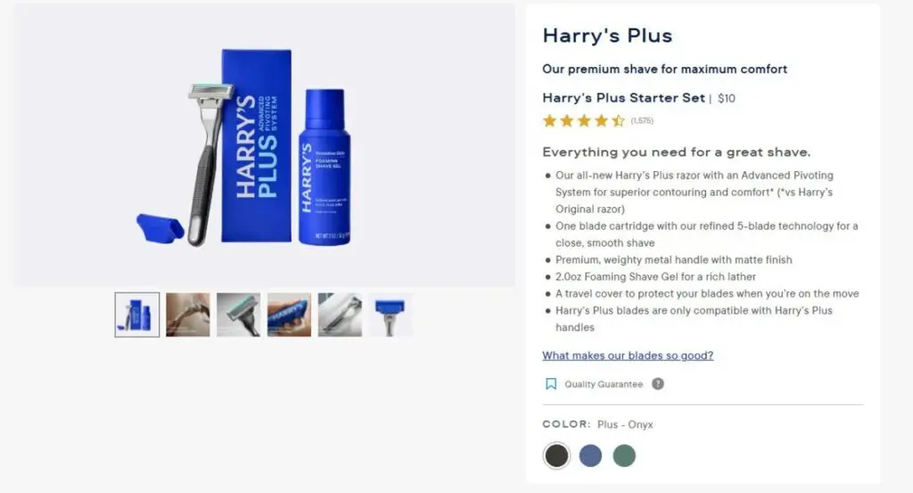 Harry's Subscription bundle
