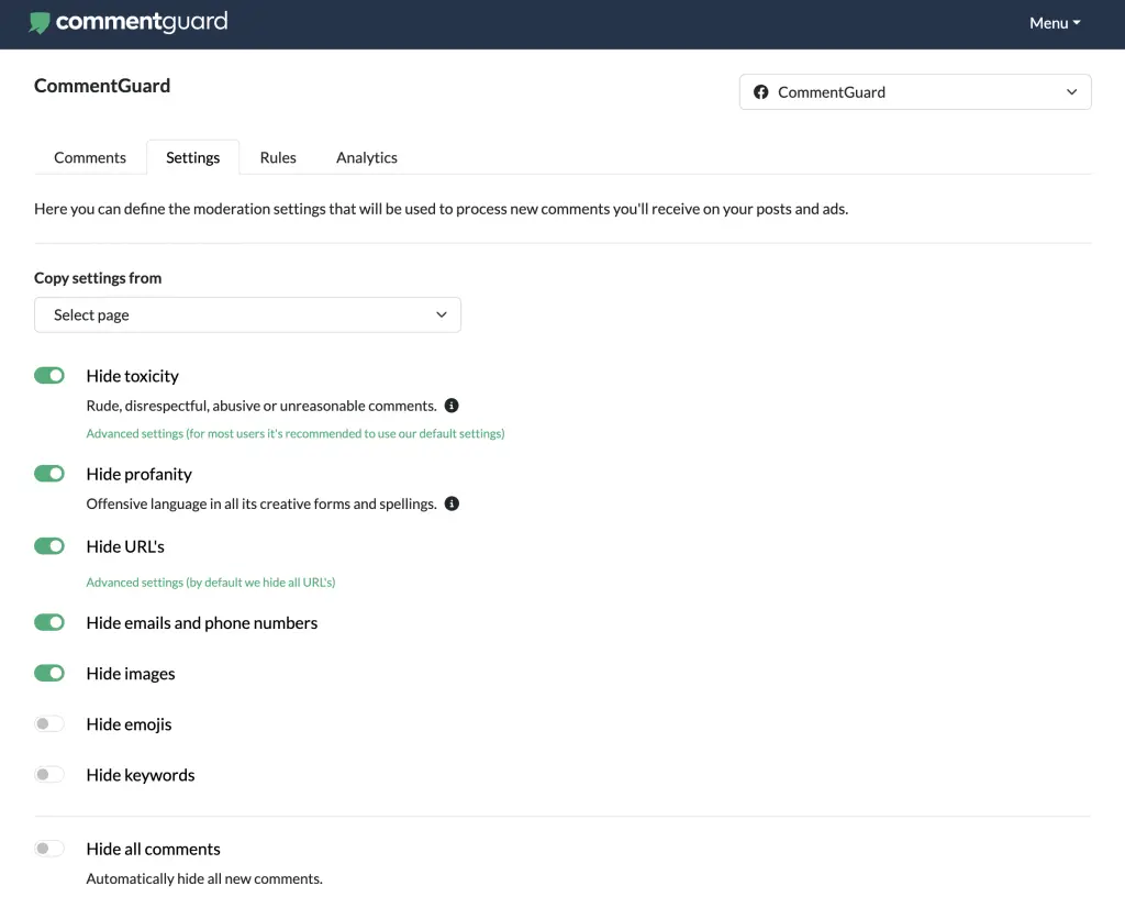 Profanity AI and Negativity AI