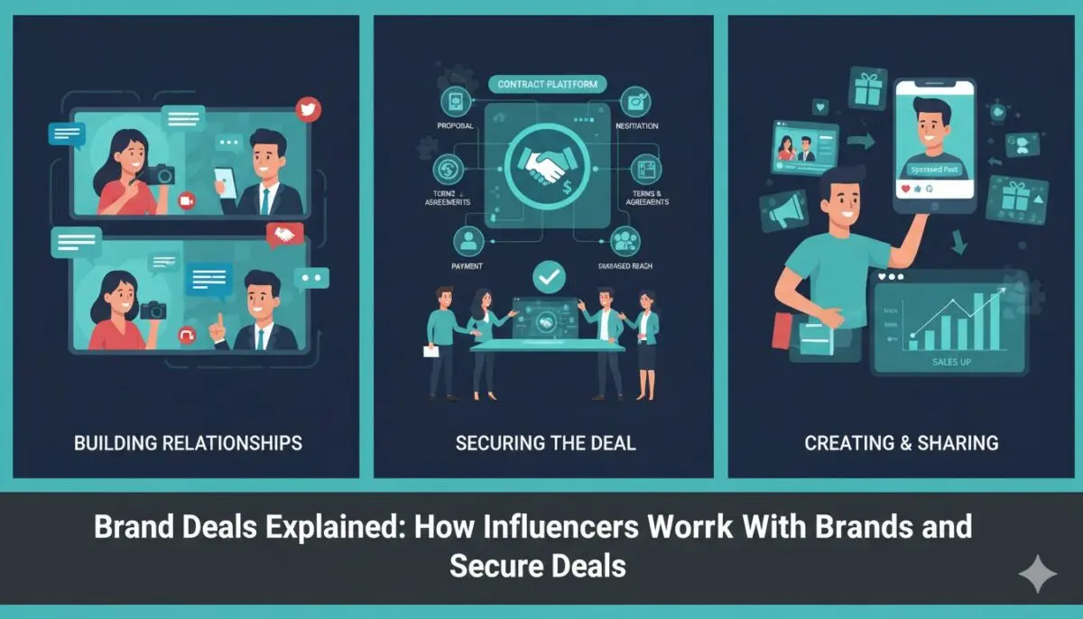 Brand Deals Explained: How Influencers Work With Brands and Secure Deals