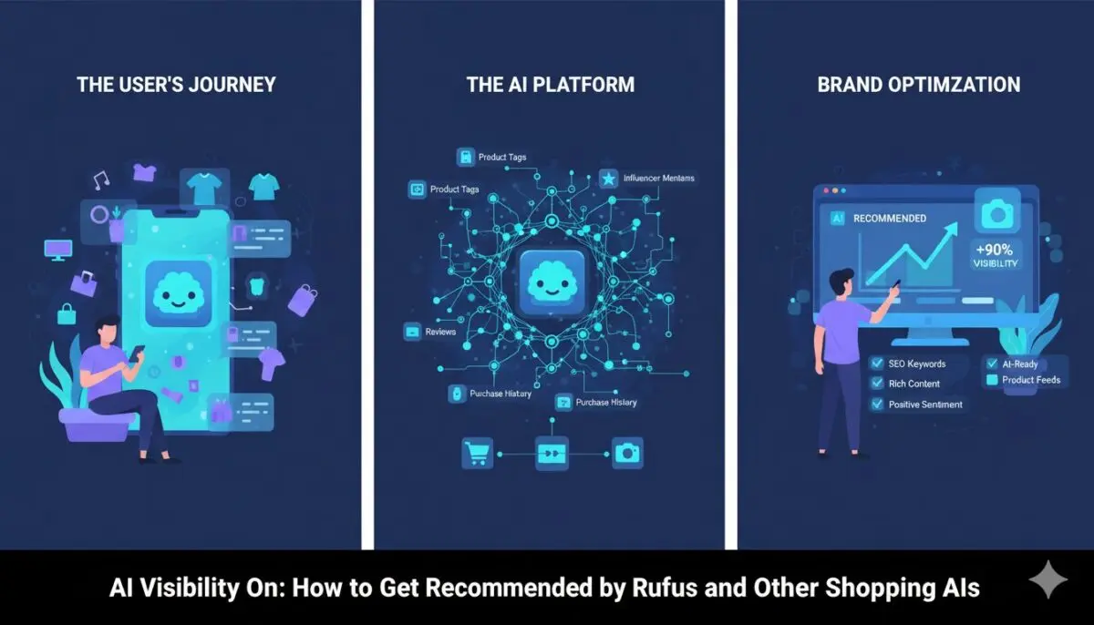 AI Visibility On : How to Get Recommended by Rufus and Other Shopping AIs