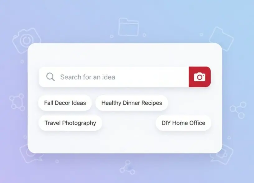 Pinterest Search Bar