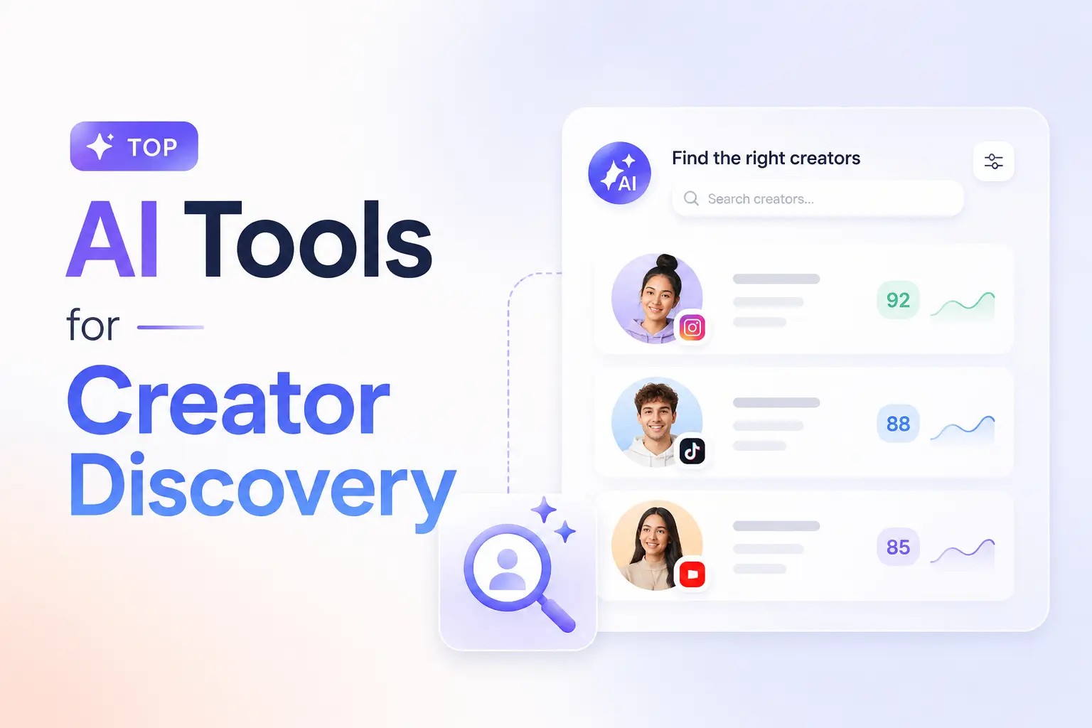Top AI Tools for Creator Discovery