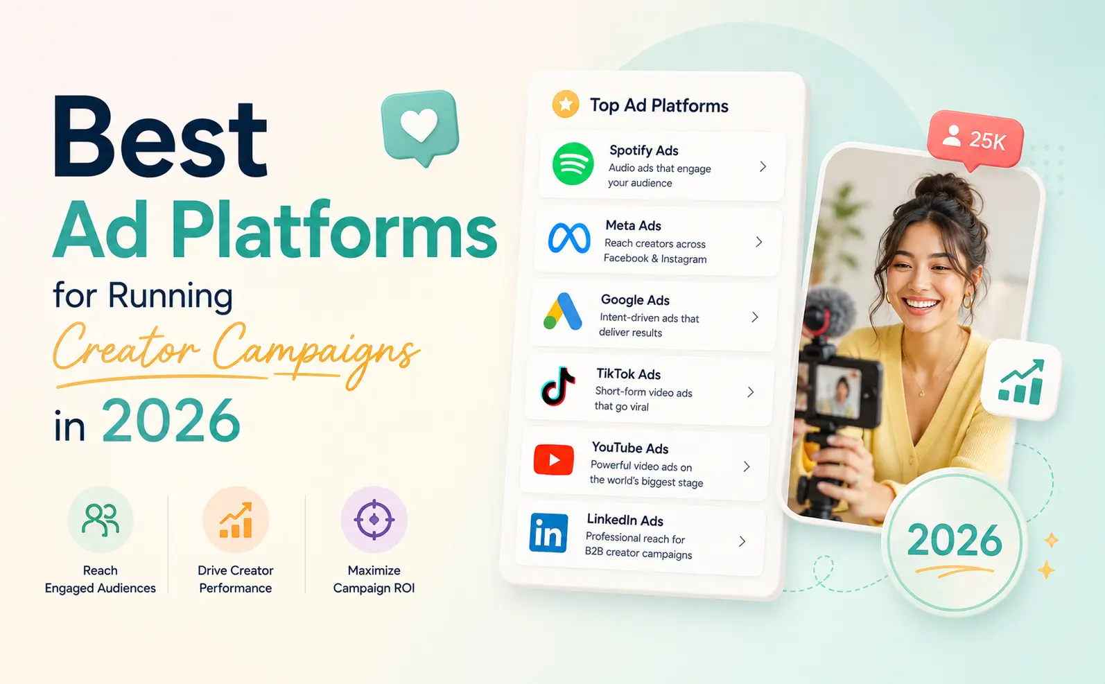 Best Ad Platforms for Running Creator Campaigns in 2026