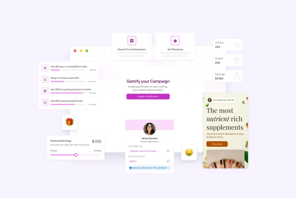 sathi affiliate tool campaign gamification