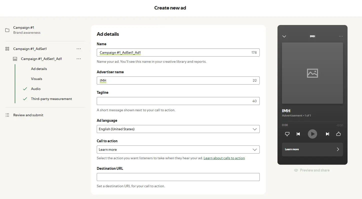 Spotify Ads Manager #5