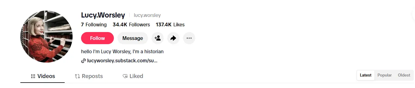 TikTok Newsletter Links