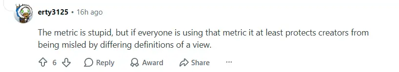 Reddit Comment 2