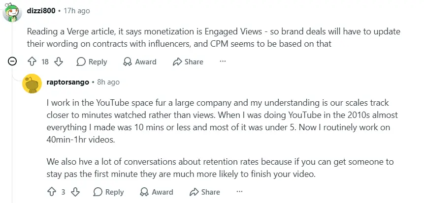 Reddit Comment 5