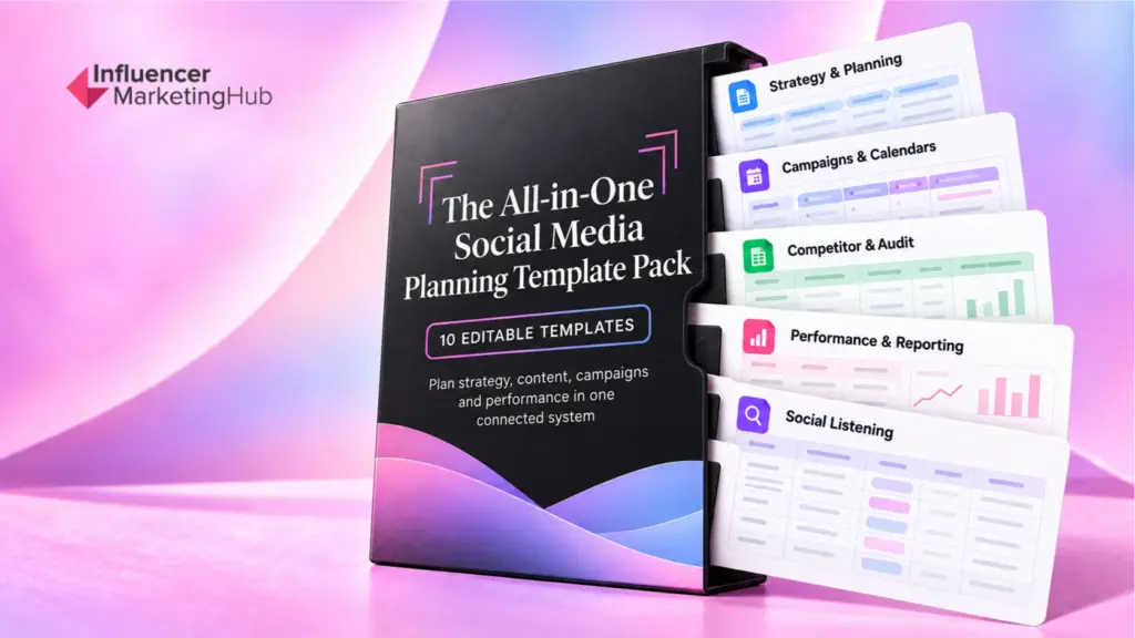 The All-in-One Social Media Planning Template Pack