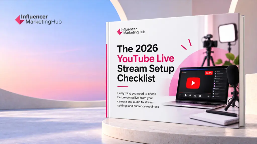 The 2026 YouTube Live Stream Setup Checklist