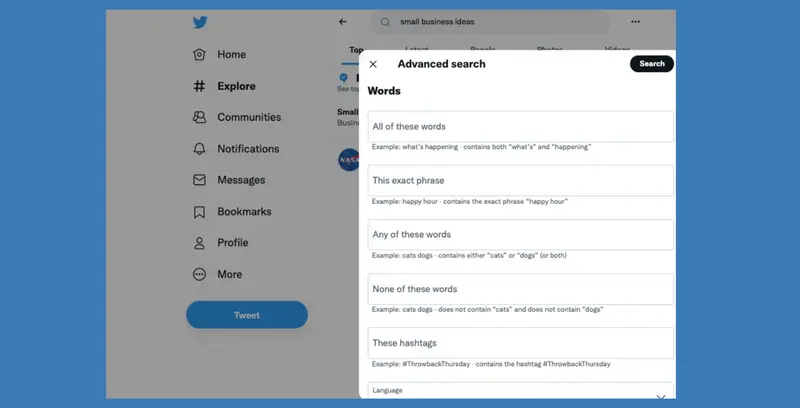 Twitter Search