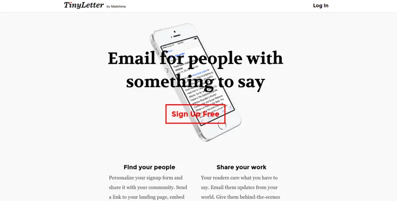 TinyLetter
