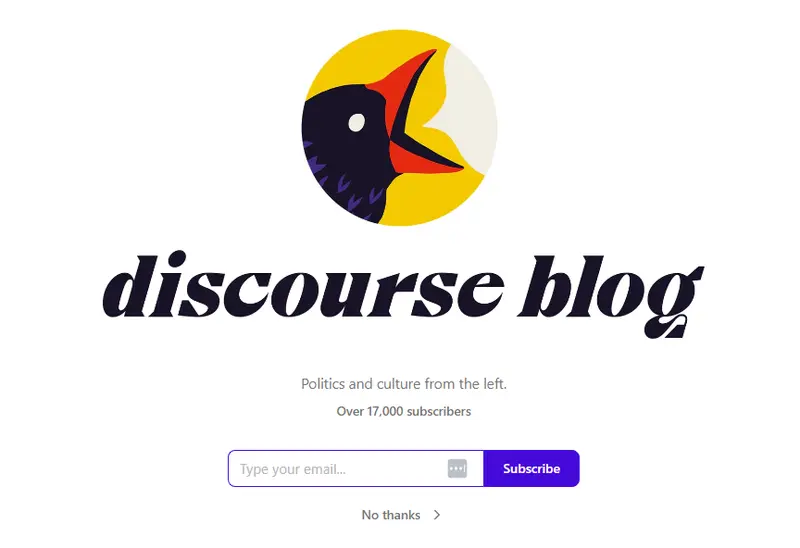 Discourse Blog (paid)