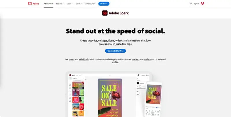 Adobe Spark Post