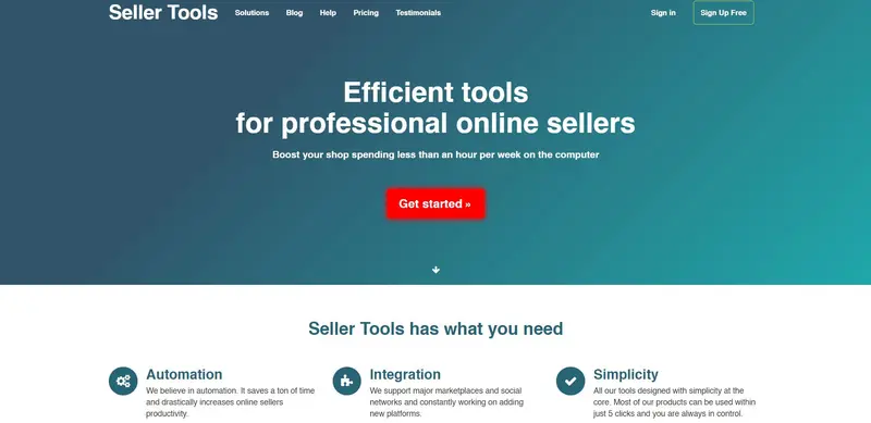 Seller Tools