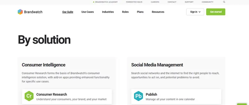 Brandwatch Consumer Intelligence