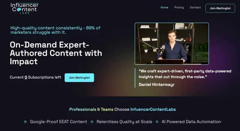 Influencer Content Labs