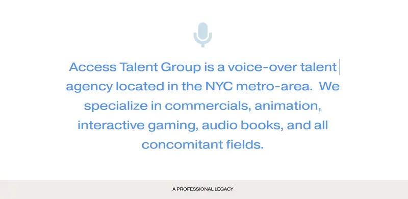 Access Talent Agency