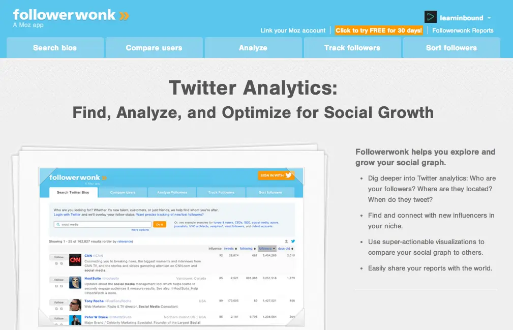 Followerwonk - Twitter Analytics Followerwonk - Twitter Analytics