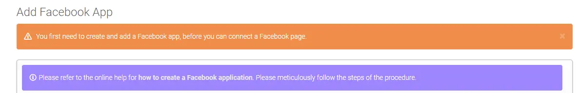 Add Facebook App / Socialoomph
