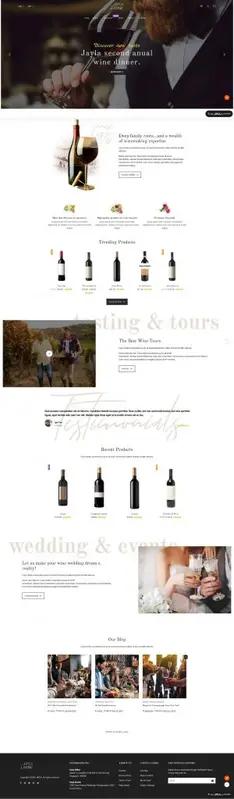 Best eCommerce Website Templates Jayla Template