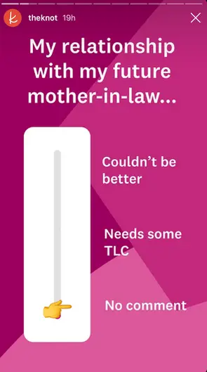 Instagram Polls Emoji Slider