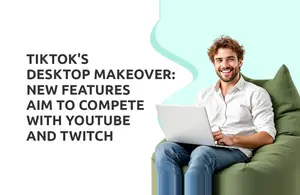 TikTok's Desktop Makeover: New Features Aim to Compete with YouTube and Twitch