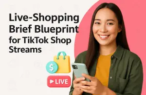Live-Shopping Brief Blueprint for TikTok Shop Streams