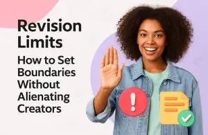 Revision Limits: How to Set Boundaries Without Alienating Creators