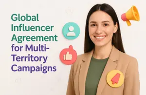 Global Influencer Agreement for Multi-Territory Campaigns