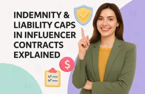 Indemnity & Liability Caps in Influencer Contracts Explained
