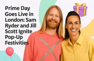 Prime Day Goes Live in London: Sam Ryder and Jill Scott Ignite Pop-Up Festivities
