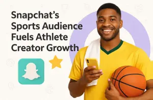 Snapchat’s Sports Audience Fuels Athlete Creator Growth